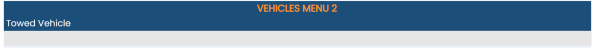 Vehicles Menu 2 section of Vehicle Configuration menu with Towed Vehicles command selected